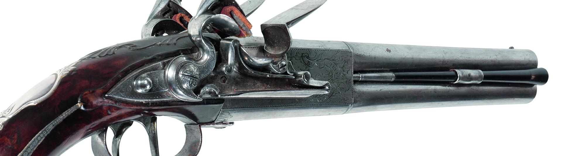 Close-up antique rifle 2020